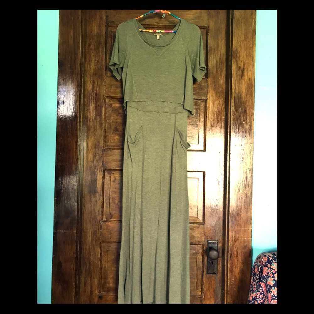 Bordeaux brand boho flowy dress, 100% cotton